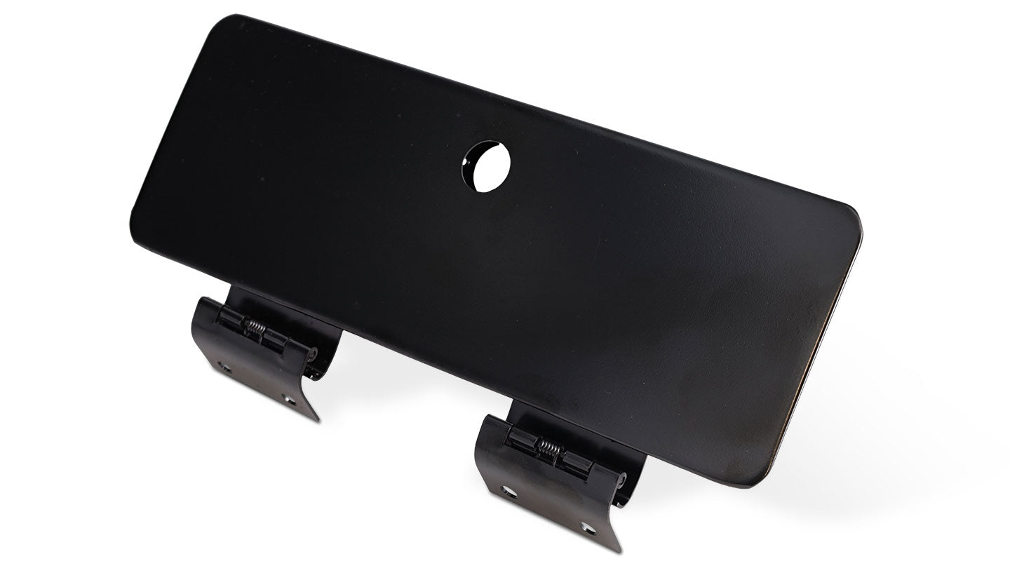 Glove Box Door with Hinges