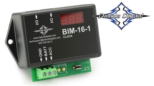 Clock Expansion Pack for Dakota Digital Clusters