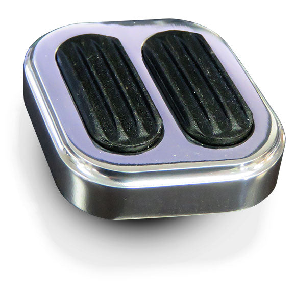 Billet Aluminum Dimmer Switch Pad w/Rubber Grip, 66-77 Ford Bronco