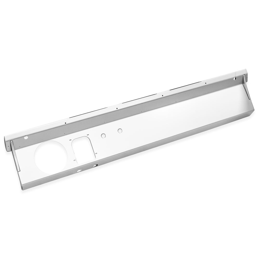 Custom Blank Steel Dash Panel, 1966-77 Ford Bronco