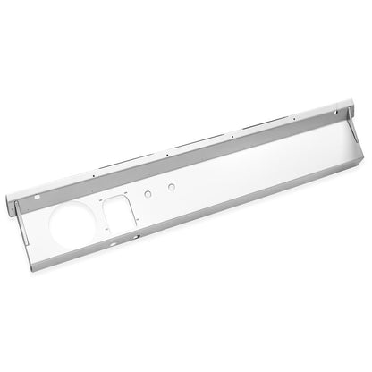 Custom Blank Steel Dash Panel, 1966-77 Ford Bronco