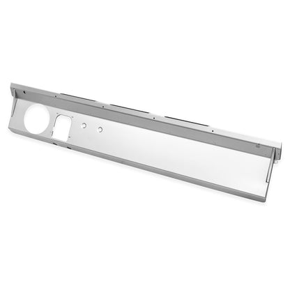 Custom Blank Steel Dash Panel, 1966-77 Ford Bronco