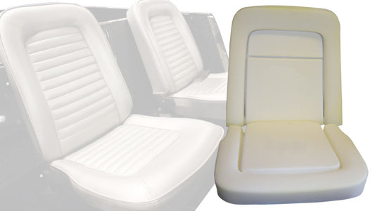 Front Bucket Seat Foam, Single, 1966 Ford Bronco