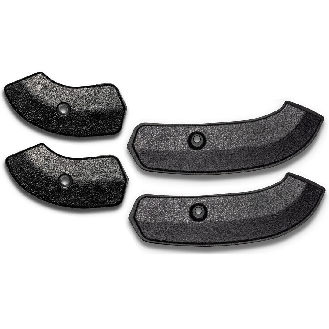 Black Front Bucket Seat Hinge Covers, 1966-67 Ford Bronco