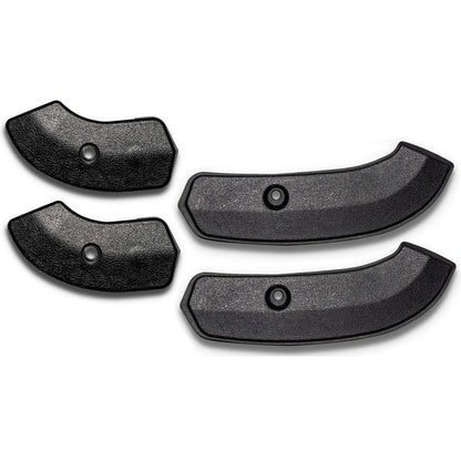 Black Front Bucket Seat Hinge Covers, 1966-67 Ford Bronco