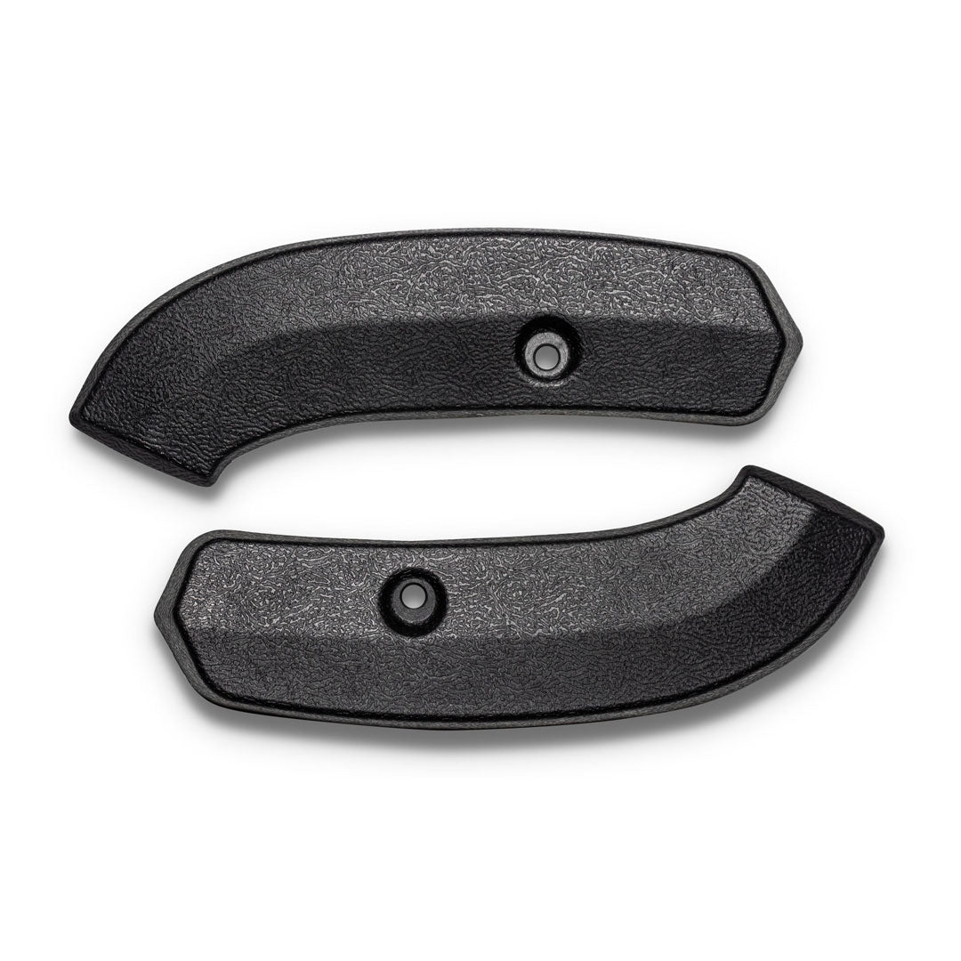 Black Front Bucket Seat Hinge Covers, 1966-67 Ford Bronco