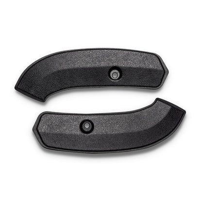 Black Front Bucket Seat Hinge Covers, 1966-67 Ford Bronco