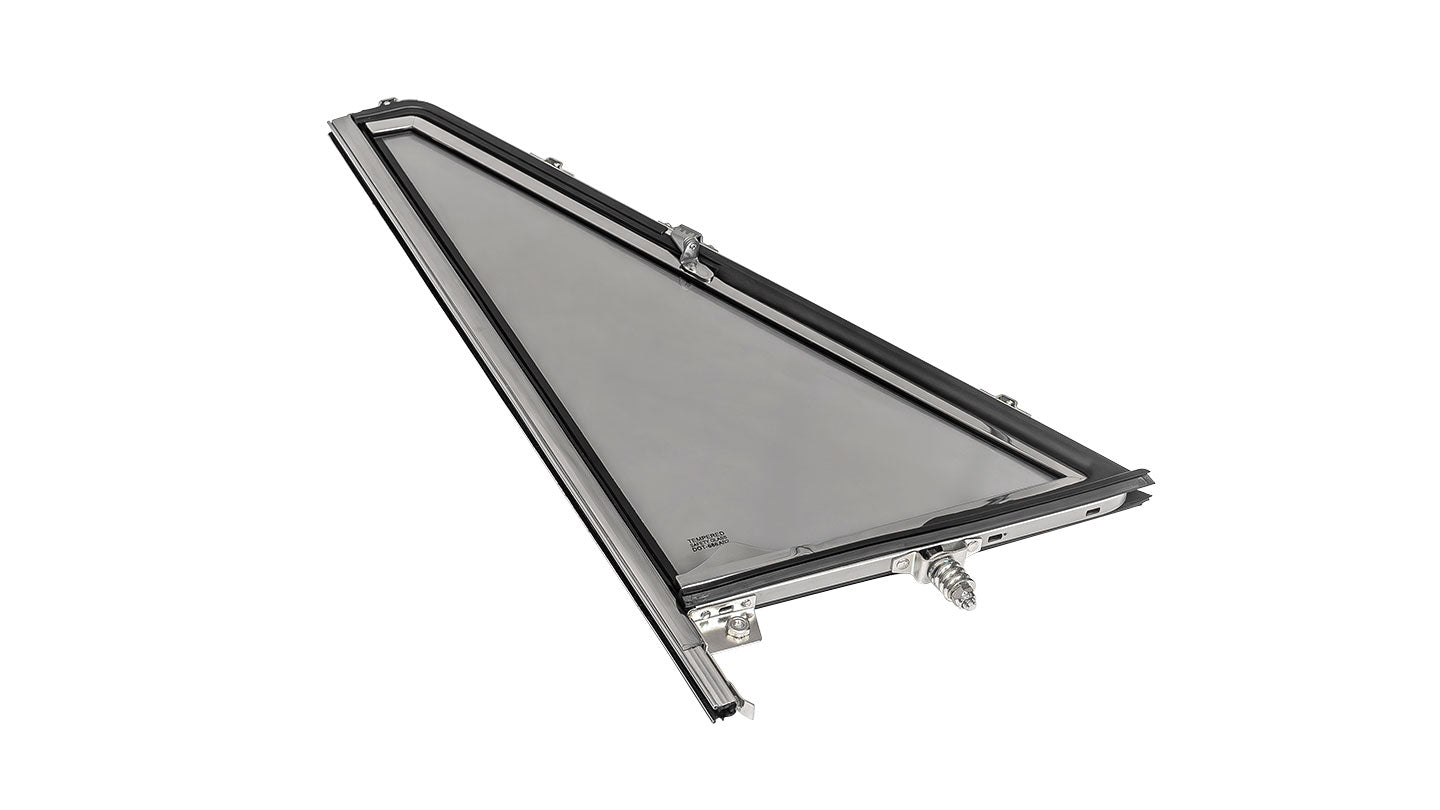 Driver Side Tinted Vent Window Assembly, 1966-77 Ford Bronco
