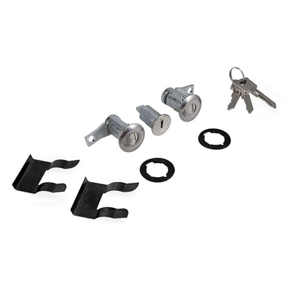 3-Piece Door Lock & Ignition Set with Keys, 1968-77 Ford Bronco
