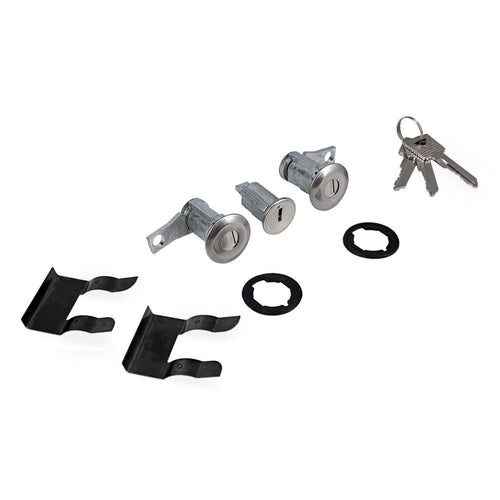 3-Piece Door Lock & Ignition Set with Keys, 1968-77 Ford Bronco