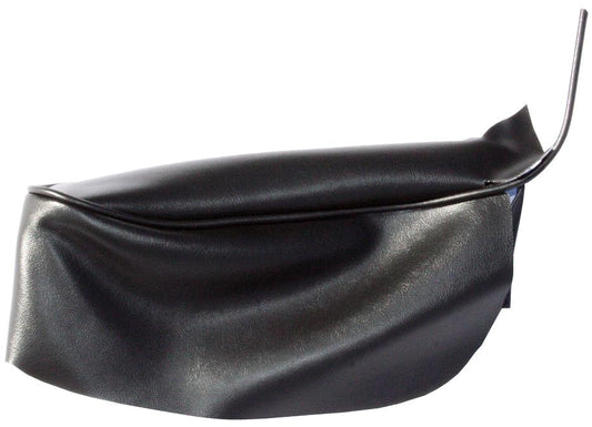 Arm Rest Covers for Rear Bench Seat - Black, pair