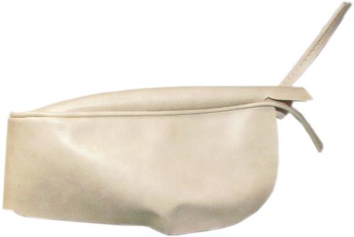 Arm Rest Covers for Rear Bench Seat - Parchment, pair