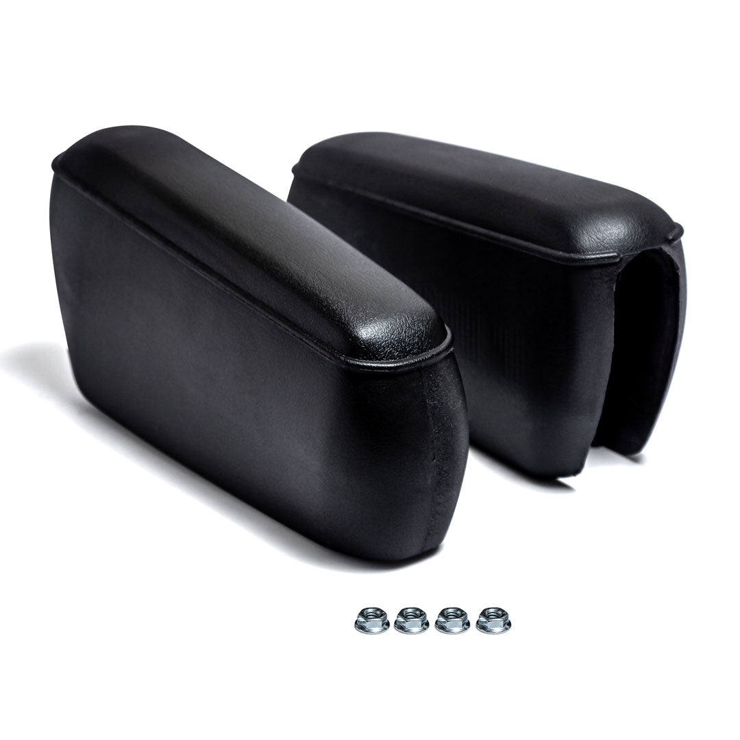 Rear Bench Seat Arm Rests - Black, OE Style, pair