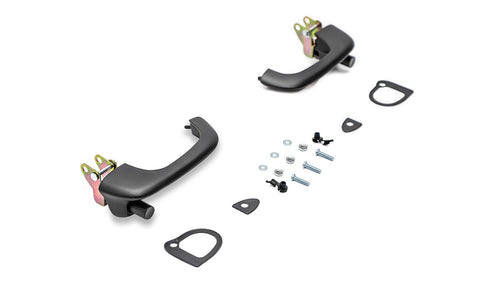 Black OE Quality Outer Door Handles, 1966-77 Ford Bronco
