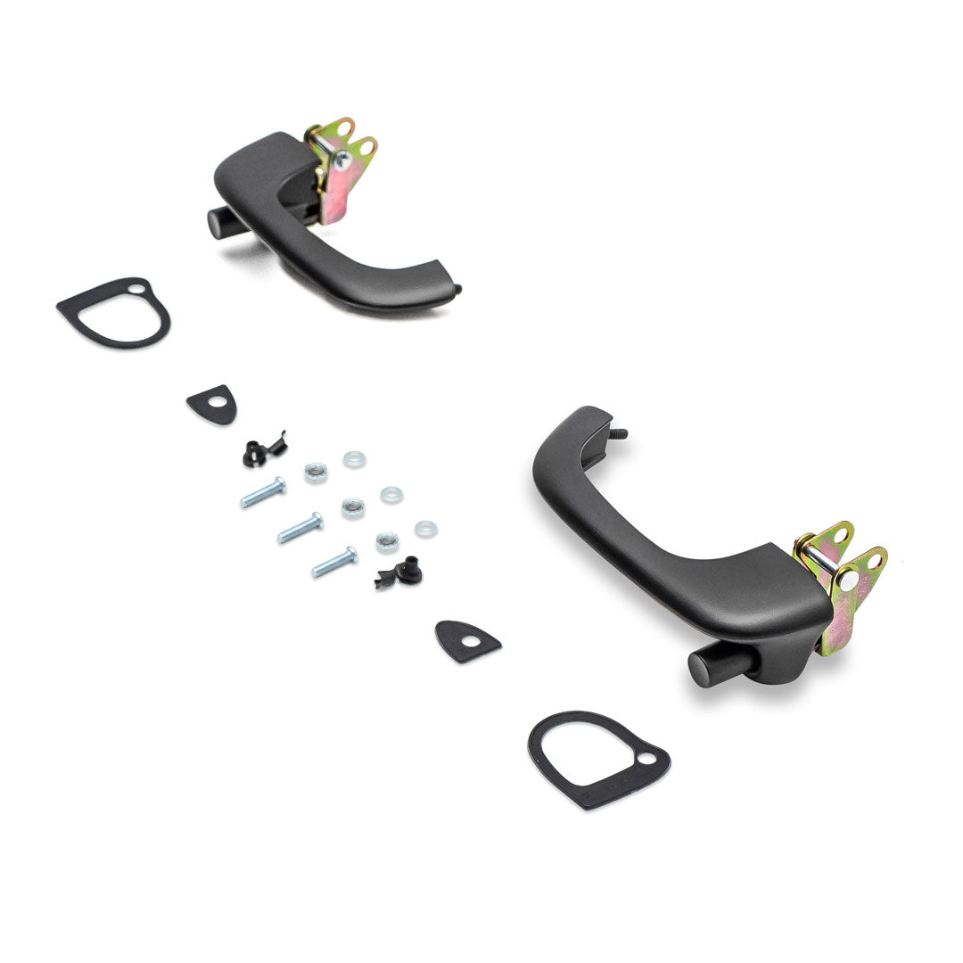 Black OE Quality Outer Door Handles, 1966-77 Ford Bronco