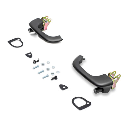 Black OE Quality Outer Door Handles, 1966-77 Ford Bronco