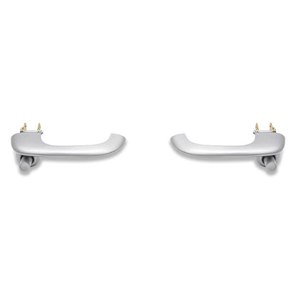 OE Quality Outer Door Handles Satin Finish Pair, 1966-77 Ford Bronco