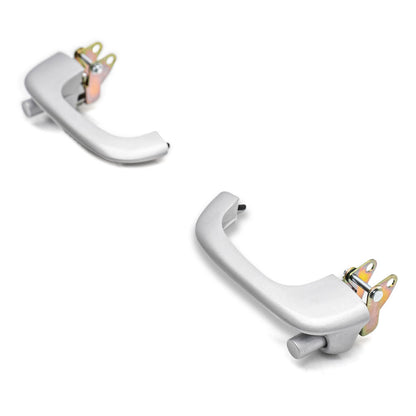 OE Quality Outer Door Handles Satin Finish Pair, 1966-77 Ford Bronco
