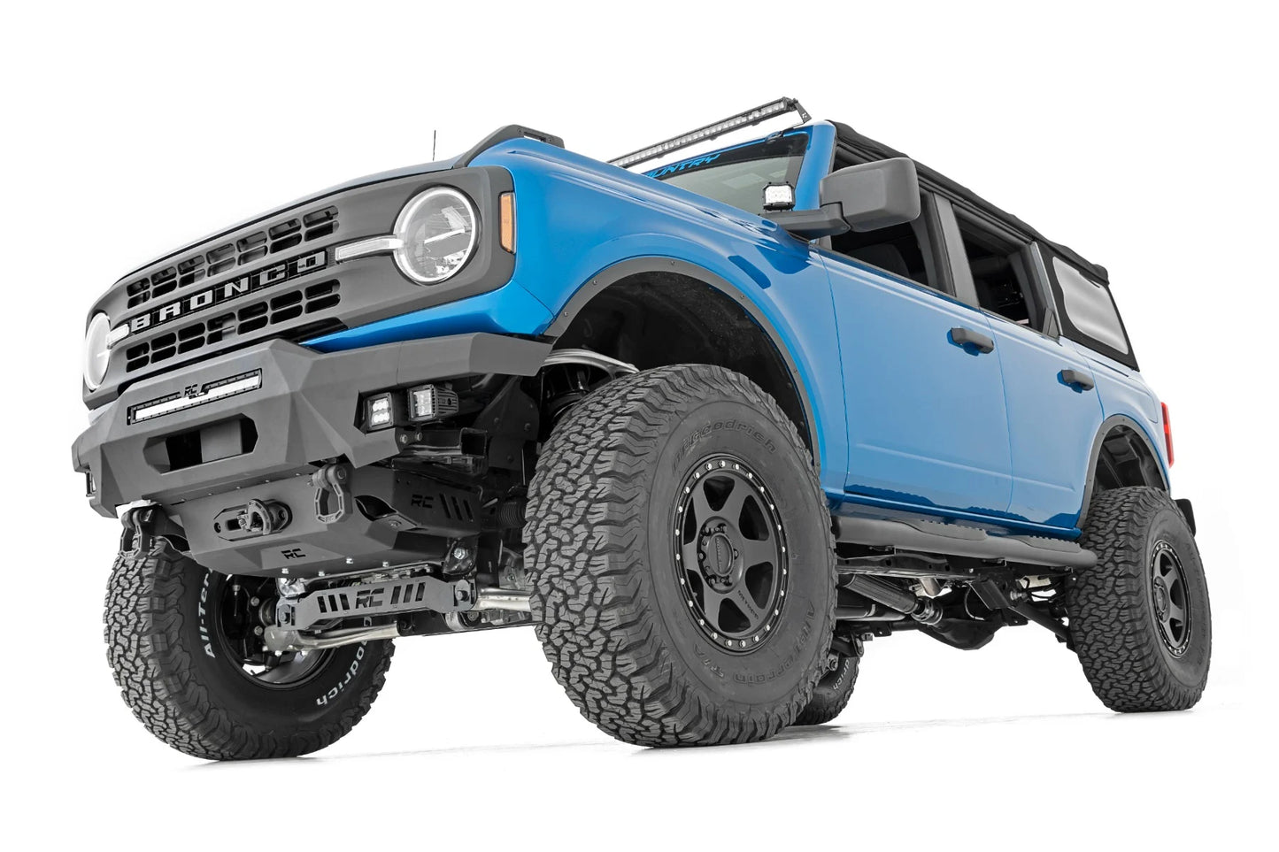 7 Inch Lift Kit (No Struts), 4 Door Base 2021+ Ford Bronco