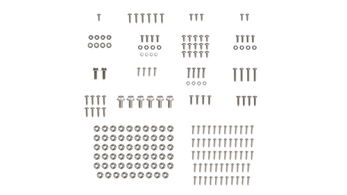 Interior Bolt Kit, Stainless Steel