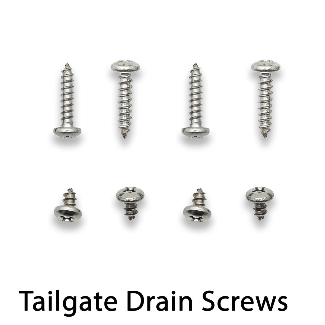 Tailgate Bolt Kit, Stainless Steel
