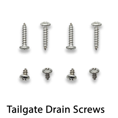 Tailgate Bolt Kit, Stainless Steel