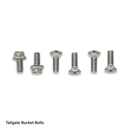Tailgate Bolt Kit, Stainless Steel