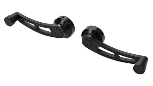 Black Billet Aluminum Window Handles