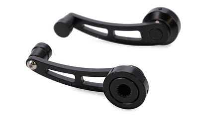 Black Billet Aluminum Window Handles