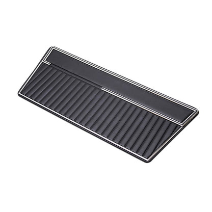 Door Panels - Deluxe, Solid Black, Pair, 1968-77 Ford Bronco