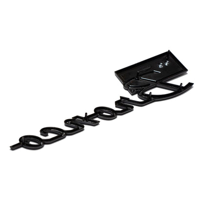 Black Chrome Bronco Sport Fender Emblem, 1966-77 Ford Bronco