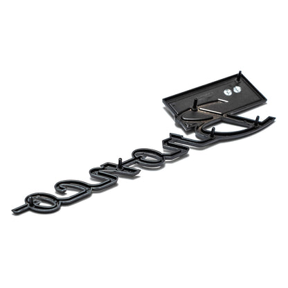 Black Satin Bronco Sport Fender Emblem, 1966-77 Ford Bronco
