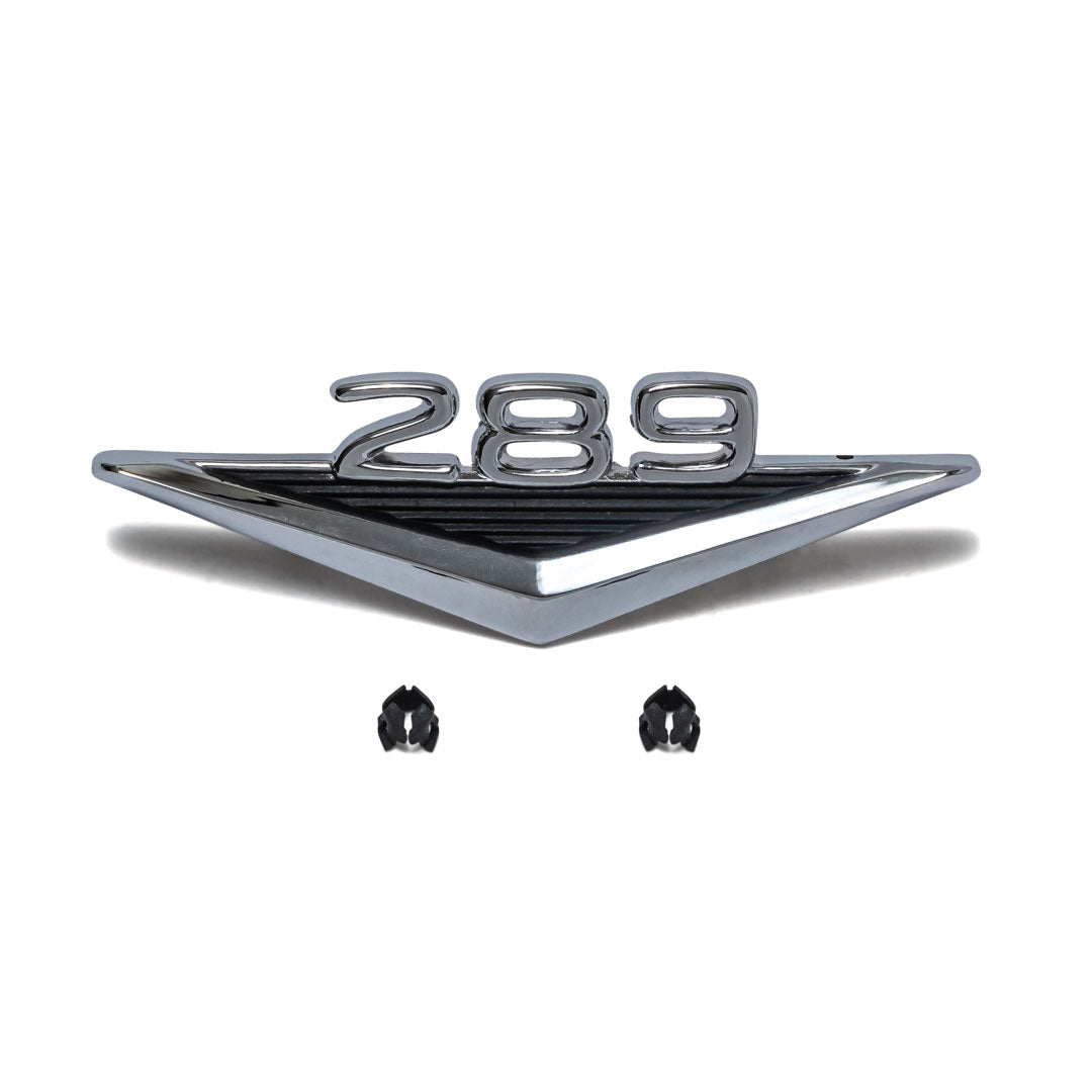 289 Engine Badge Fender Emblem