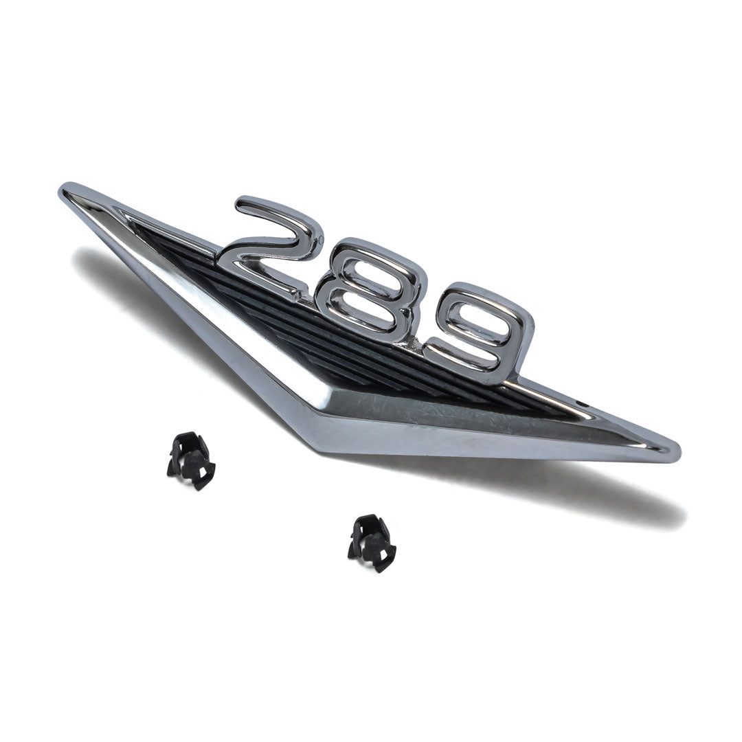 289 Engine Badge Fender Emblem