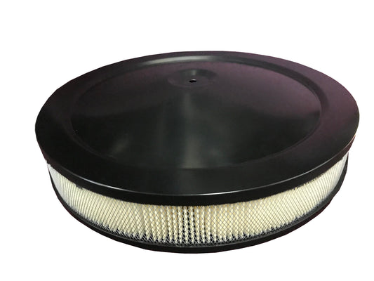 Low Profile Air Cleaner - Black 12" for HEI Ignition