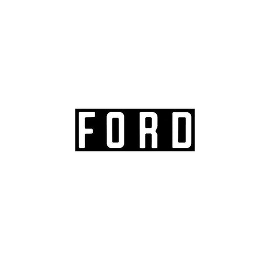 FORD Tailgate Letters, White, Vinyl