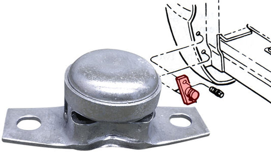 Stock Style Tailgate Pivot Hinge - 66-77 Ford Bronco