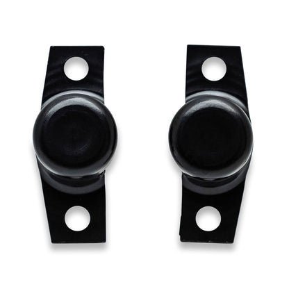 Black Tailgate Pivot Hinges (Pair), 1966-77 Ford Bronco