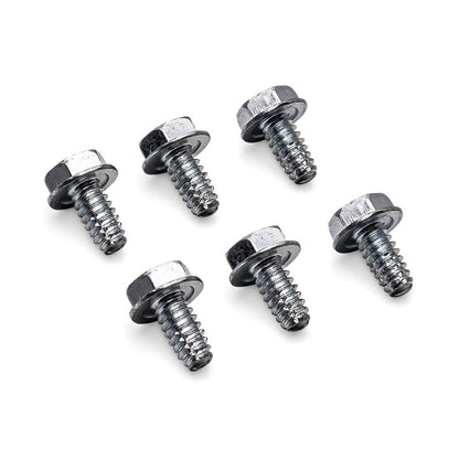 License Plate Bracket Screws, Set of 6