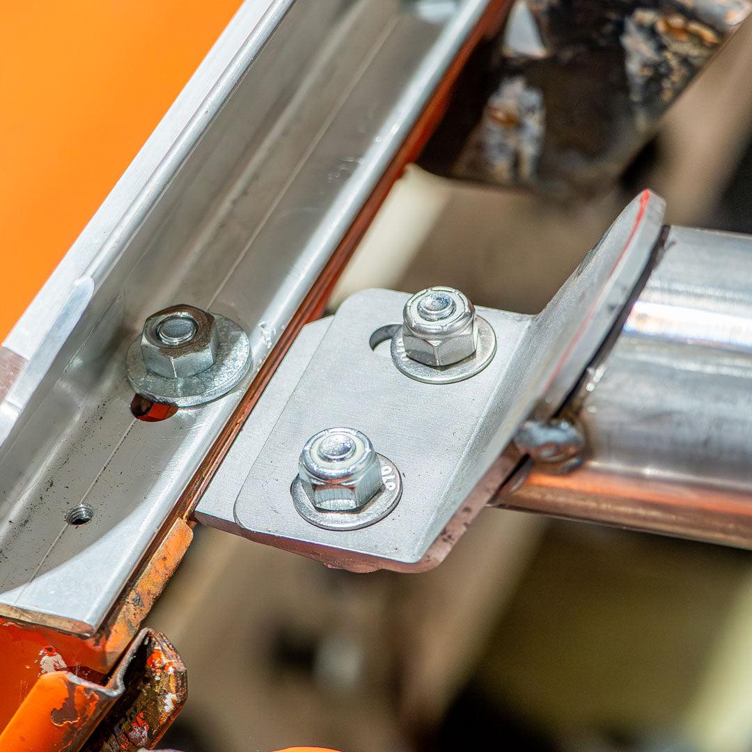 Windshield Frame Support Kit for "Standard" 4-Point Interior Bars, 1966-77 Ford Bronco