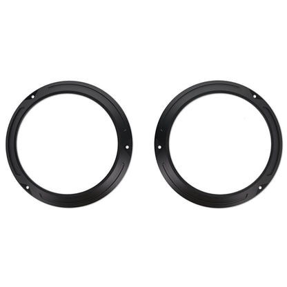 Billet Headlight Ring Bezels, Silver or Black Anodized, 1966-77 Ford Bronco