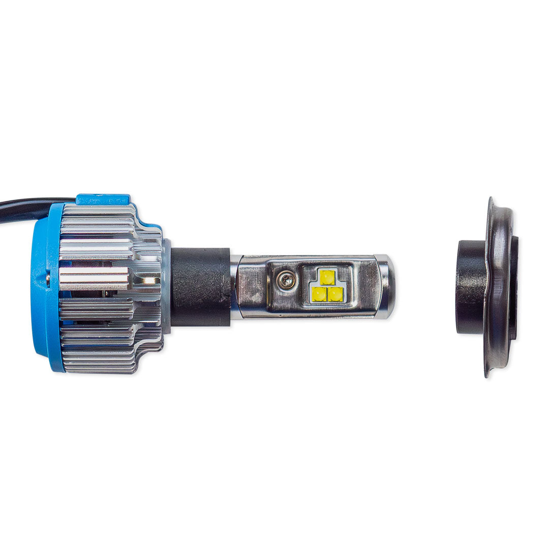 H4 LED Headlight Conversion Bulbs, 6000K, Hi/Low 40W, Pair