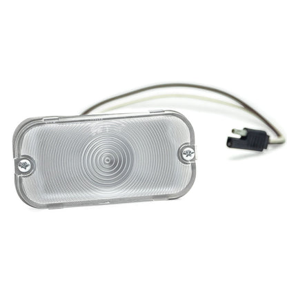 Turn Signal Bucket Assembly w/Clear Lens, 1966-68 Ford Bronco