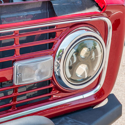 Clear Front Turn Signal Lens, 1966-77 Ford Bronco