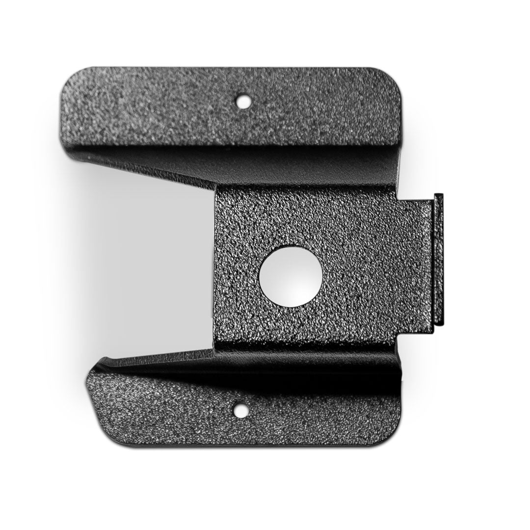 Passenger Rear Reflector Bracket with Factory Tire Carrier, 1966-77 Ford Bronco