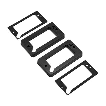 Black Billet Aluminum Turn Signal Pads, 1969-77 Ford Bronco