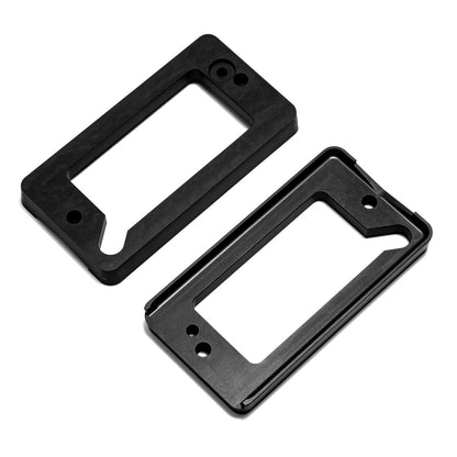 Black Billet Aluminum Turn Signal Pads, 1969-77 Ford Bronco