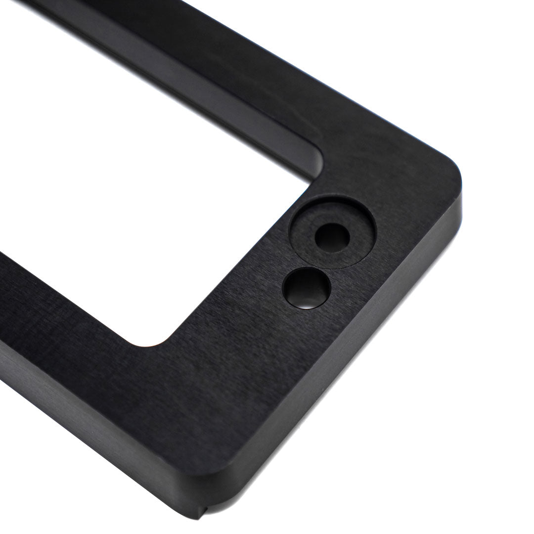 Black Billet Aluminum Turn Signal Pads, 1969-77 Ford Bronco