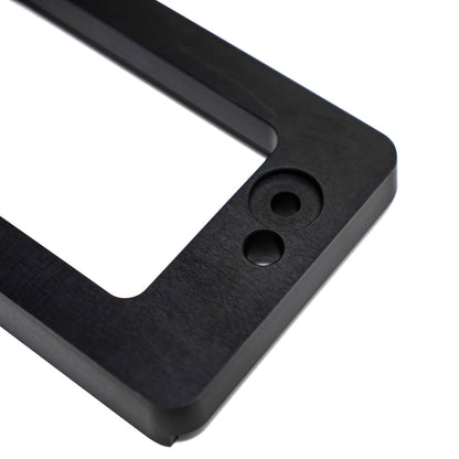 Black Billet Aluminum Turn Signal Pads, 1969-77 Ford Bronco