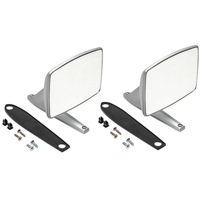 Chrome Side Mirrors, Pair
